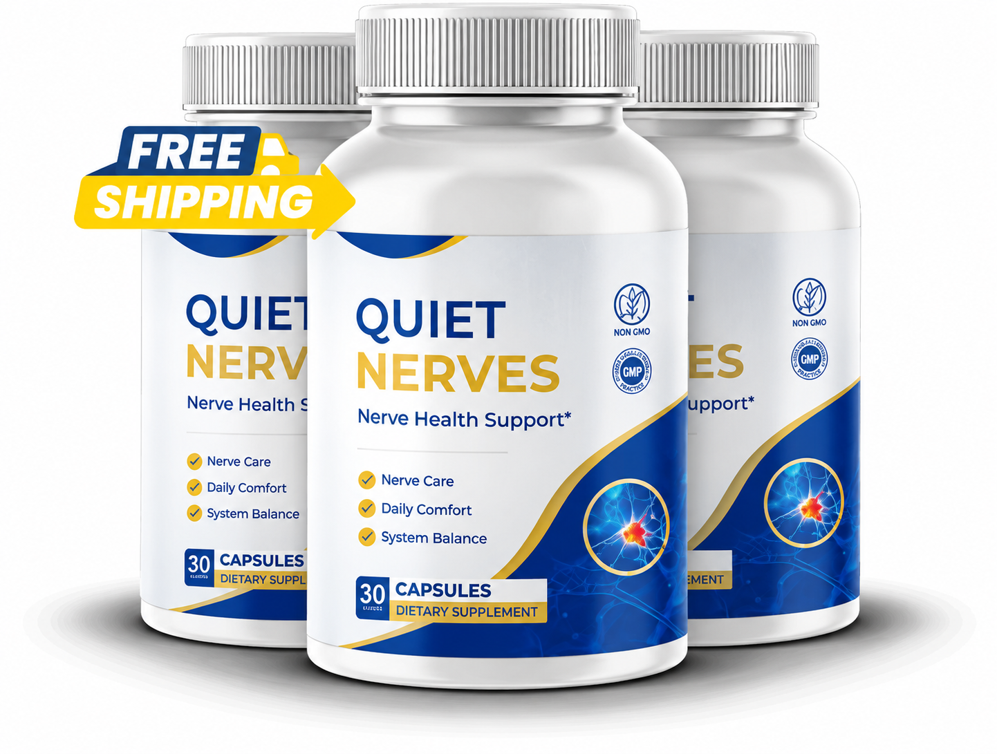 Quiet Nerves 3 bottles package